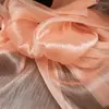 Acordeón Floral Perlado Hecho a Mano Tul de Boda Tela Organdí Tul Decoración de Fondo de Boda con Diseño Plegado