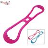 Silicone oito personagem puxador candy cor mulheres fitness peito expansão yoga puxar com geleia puxar corda LAZADA produtos