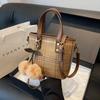 Bolso popular para mujer de este año 2023 nuevo bolso tipo cubo de otoño e invierno diseño de nicho versátil bolso de hombro de alta calidad