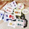 Venta al por mayor ins usar tarjeta de papel para uñas personalizada aretes para uñas joyería exhibición tarjeta de fondo etiqueta personalizada lote pequeño