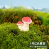 Musgo Micro-Paisaje Creativo Simple Artificial Pequeño Hongo DIY Suculenta Jardinería Paisajismo Accesorios Decorativos Pequeños Adornos