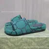 Zapatillas Bordadas de Suela Fina G Home 2024 Nuevas de Una Línea Calzado de Plataforma Plana Casual Aumentadoras Calzado con Letras para Pareja