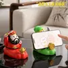 Soporte para teléfono estilo chino de Zhong Kui, un adorno de escritorio para la oficina o el dormitorio, perfecto para que los estudiantes lo usen mientras ven programas de televisión