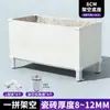 Clipes de fixação de telhas em liga de alumínio, clipes para vasos de flores, cantoneiras para caixas de plantio, base elevada, jardineira de canto para vegetais, clipes de fixação de telhas