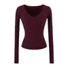 Otoño/Invierno 2026 Estilo Coreano Cuello en V Color Sólido Básico Temperamento Delgado Versátil Tejido Capa Base Suéter para Mujer Favorecedor