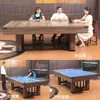 Mesa de Bilhar Integrada, Mesa de Bilhar Multifuncional para Interior, Mesa de Tênis de Mesa, Mesa Padrão para Hóquei no Gelo Americano para Adultos, Le De Zhu