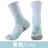 Meias de Toalha Masculinas, Absorventes de Suor, Espessadas, Quentes, Antiderrapantes, Meia de Cano Médio para Esportes e Corrida, Respiráveis para Cross-Border, Meias de Basquete Masculinas
