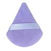 Esponja de Polvo Pequeña de Algodón, Esponja de Terciopelo Triangular para Polvo, Esponja de Terciopelo Multicolor de Doble Uso Seco y Húmedo, Esponja de Maquillaje, Esponja de Polvo Transfronteriza