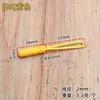 17 Cordón de Cremallera Cilíndrico Tpu Inyección de Plástico Tirador de Cremallera Tirador de Cordón Maleta Mochila Tirador de Cremallera Cuerda de Cola