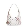 Bolsa de Lona Bordada de Luna Creciente Colorida para Dropshipping Moda Verano 2026 Bolso de Hombro Cruzado de Gama Alta Venta al por Mayor