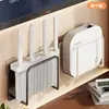 Estante de Colocación para Router Wifi Soporte de Pared para TV Soporte sin Taladro Caja de Almacenamiento para Decodificador