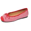Zapatos de Salón Planos Redondos Estilo Hada Francesa para Mujer, Zapatos Planos, Nuevo Modelo 2026, Adecuados para Combinar con Faldas, Zapatos de Ballet, Zapatos de Abuela