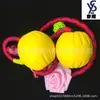 Pelota de mordida para perro con cuerda, pelota elástica de entrenamiento para mascotas, pelota molar para perro de EVA, juguete para mascotas, frisbee, anillo de tracción