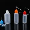Atacado Frasco Seringa de HDPE 5-120ml Semitransparente Frasco squeeze para Líquido de Tatuagem Micropigmentação Frasco com Orifício para Agulha de Aço Inoxidável