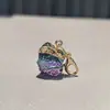 Hebilla de Piedra Mineral Nueva Estilo Coreano para Cordones Colgante Decorativo de Joya para Zapatos Hebilla Decorativa Retro Personalizada para Tenis