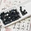 Atacado 8X12Mm Contas de Bambu Vidro Contas Soltas DIY Feito à Mão Pulseira Colar Estilo Antigo Materiais para Produção de Grampos de Cabelo