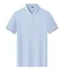 Camisa polo ligera antiestática de verano para empresas de tecnología, uso en oficina y taller, color liso de alta gama de manga corta para ropa de trabajo