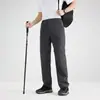 Pantalones Deportivos para Hombre con Pantalones Largos Desmontables, Estilo Verano para Hombre, Seda de Hielo Secado Rápido Delgado Impermeable para Exteriores Talla Grande Pantalones Casuales para Hombre
