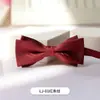 Pajarita para Hombre Boda Novio Padrino Banquete Fiesta Cabeza Plana Pajarita Vestido Formal Casual Negocios Caballero Doble Corbata