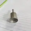 Grânulos de Moagem de 120 Malhas, Tubo Abrasivo, Cabeça de Moagem de Diamante, Contas Budistas, Jade Africano, Contas Redondas, Jade, Turquesa, Ferramenta de Moagem de Contas