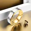 Anillo de acero inoxidable joyería al por mayor ins anillo de titanio no descolorante anillo liso anillo de pareja par nicho avanzado