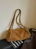 Bolso Boston retro minimalista de moda para mujer, nuevo modelo invierno 2025, bolso de hombro de color sólido de lujo ligero de alta gama