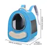 Mochila de Mascotas Nueva Portátil de Comercio Exterior Yuebaitu, Mochila para Gatos Portátil y Transpirable de Gran Capacidad