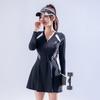Traje de baño conservador para mujer, que cubre el vientre, adelgazante, de aguas termales, para mujer, ligeramente gordita, que cubre la piel, de talla grande, para chicas gorditas.