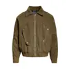 Chaqueta Acolchada Estilo Granja Oreeta para Hombre y Mujer, Nueva Moda Otoñal Marca High Street Chaqueta Detroit
