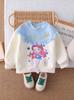 Conjunto de Otoño para Niñas 2025 Nuevo Pantalón Infantil Conjunto de Otoño Conjunto para Niñas Sudadera Linda Casual de Dos Piezas a la Moda