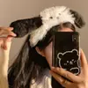 Diadema de Felpa con Orejas de Gato para Mujer, Adorno para el Cabello Lindo y Original de Gato, Pasador con Cascabel, Collar, Diadema de Cosplay, Accesorio Sexy