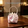 Bolsa para Xícara de Chá Impressão Rápida Bolsa para Armazenamento de Conjunto de Chá Bolsa Protetora Espessa para Bule e Xícara de Chá Bolsa Portátil para Cerimônia do Chá Caixa de Lenços