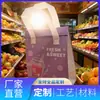 Bolsas de cinta de papel de aluminio ecológico engrosado, a prueba de fugas y aceite, tamaño personalizado para venta al por mayor comercial, adecuadas para conservar entregas de verduras