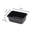 Caja para alimentos frescos 2216H8 PP, caja de frescura con control de aire, caja para frutas y verduras, bandeja para conservación de carne, caja de embalaje de grado alimenticio