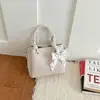 Bolsa Saco Textura Trançada de Nicho para Mulheres 2026 Nova Grande Capacidade para o Dia a Dia Cesta de Legumes de Mão Versátil Bolsa de Ombro Único Transversal