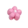 Acrílico DIY Joias Feitas à Mão Pequenos Acessórios Flor Quadrado Estrela de Cinco Pontas Contas Espalhadas Colar de Contas Chaveiro Pingente