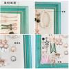 Suporte para Brincos Porta-Retrato Suporte para Joias Placa para Brincos de Orelha Prateleira de Parede para Pulseiras Porta-Exibição de Colares Armazenamento de Brincos Enfeites