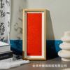 Moldura de foto em branco para caligrafia novo estilo chinês moldura longa autoportante moldura para pintura caligrafia chinesa moldura de quebra-cabeça moldura de foto de parede atacado
