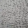 En stock dos colores terciopelo pvvelvet flor de cepillo conejo pequeño pelo de conejo anillo de lijado capa de nube blanca descolorida patrón de ola de flor patrón de espiga juguete franela