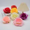 Flor de rosa gema tela de seda pared grande de rosas con flores accesorios de boda flores decorativas floristería mayorista cesta de flores arreglo floral