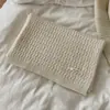 Cachecol de Tricô 100% Lã de Alta Qualidade para Mulheres, Calor de Outono/Inverno, Proteção Contra o Frio, Atmosfera Estilo Coreano, Aquecedor de Pescoço, Protetor de Pescoço Espessado