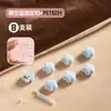 Nuevo Sujetador de Edredón Flor de Ciruelo de Terciopelo Aguja Invisible Sin Agujas Seguro Sin Marcas Dispositivo Antideslizante Clip para Sábana de Funda de Edredón
