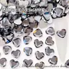 5.5*6mm Corazón de Melocotón Diamante para Uñas Forma de Diamante Fondo Plano Diamante de Forma Especial Cristales para Uñas Uñas Portátiles Joyería para Manicura DIY Venta al por Mayor