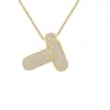 Collar Nuevo Estilo Europeo y Americano 2024 con Incrustaciones Collar de 26 Letras Burbuja Moda para Mujer Regalo de Cumpleaños Joyería