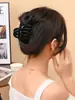 Pinza para el cabello de PC estilo coreano, simple y de alta gama, para mujeres. Accesorio básico versátil de lazo de mariposa para recogidos en la parte posterior de la cabeza.