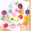 Flor de Girasol Hecha a Mano DIY Crisantemo Juana Flor de Girasol Accesorios de Boda Cabeza de Flor Falsa Flor Artificial