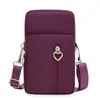 Bolso de Mujer Hombro Único Cruzado Bolsa para Teléfono Pantalla Grande Nuevo Labial Llave Monedero Bolsa de Puesto Porta Tarjetas Almacenamiento Bolso Pequeño