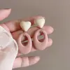 Pendientes Retro Estilo Hong Kong para Mujer 2026 Nuevo Estilo Popular Pendientes de Botón de Gama Alta Únicos Clips para Orejas Diseño Francés Accesorios de Pendientes Exagerados