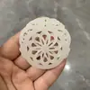 Material da Mongólia Exterior de Xinjiang Jade Hetian Jade Branco fecho de segurança pingente de marca masculino e feminino jade branco oco dragão antigo pingente