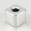 Porta Plumas Metálico Porta Plumas Inserto Pequeño para Plumas Cuadrado Barril Negro para Pluma Base para Cepillos de Dientes de Pareja Porta Cuchillas Papelería para Estudiantes